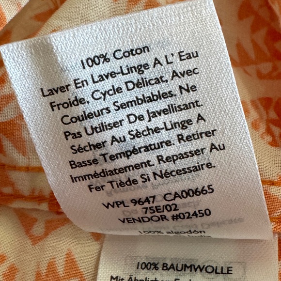 Eddie Bauer Baja Short Sleeve Shirt Beach Polo Classic Fit XL Tall - Picture 11 of 11